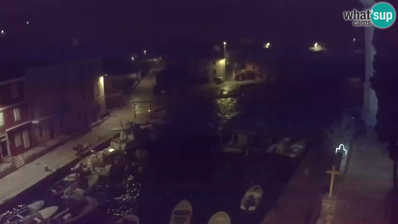 Webcam Live – The harbor and the bay of Veli Lošinj