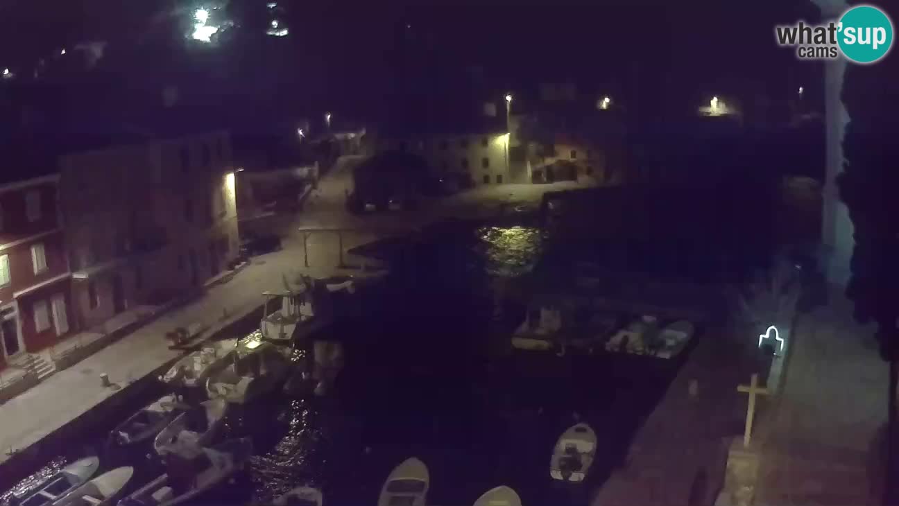 Webcam Live – The harbor and the bay of Veli Lošinj