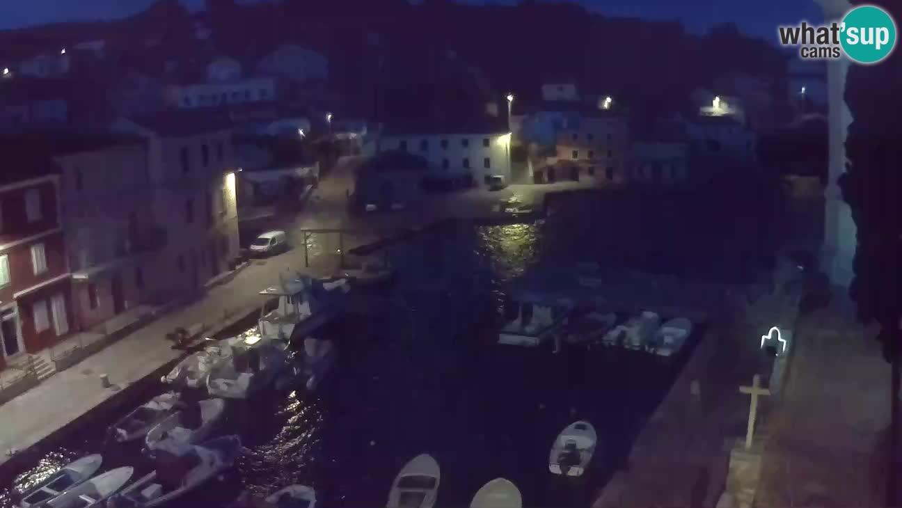 Webcam Live – The harbor and the bay of Veli Lošinj