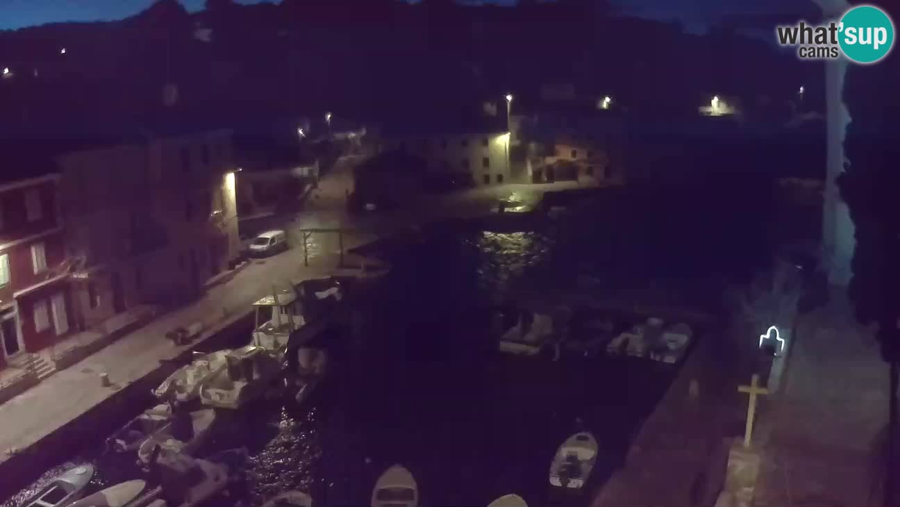 Webcam Live – The harbor and the bay of Veli Lošinj