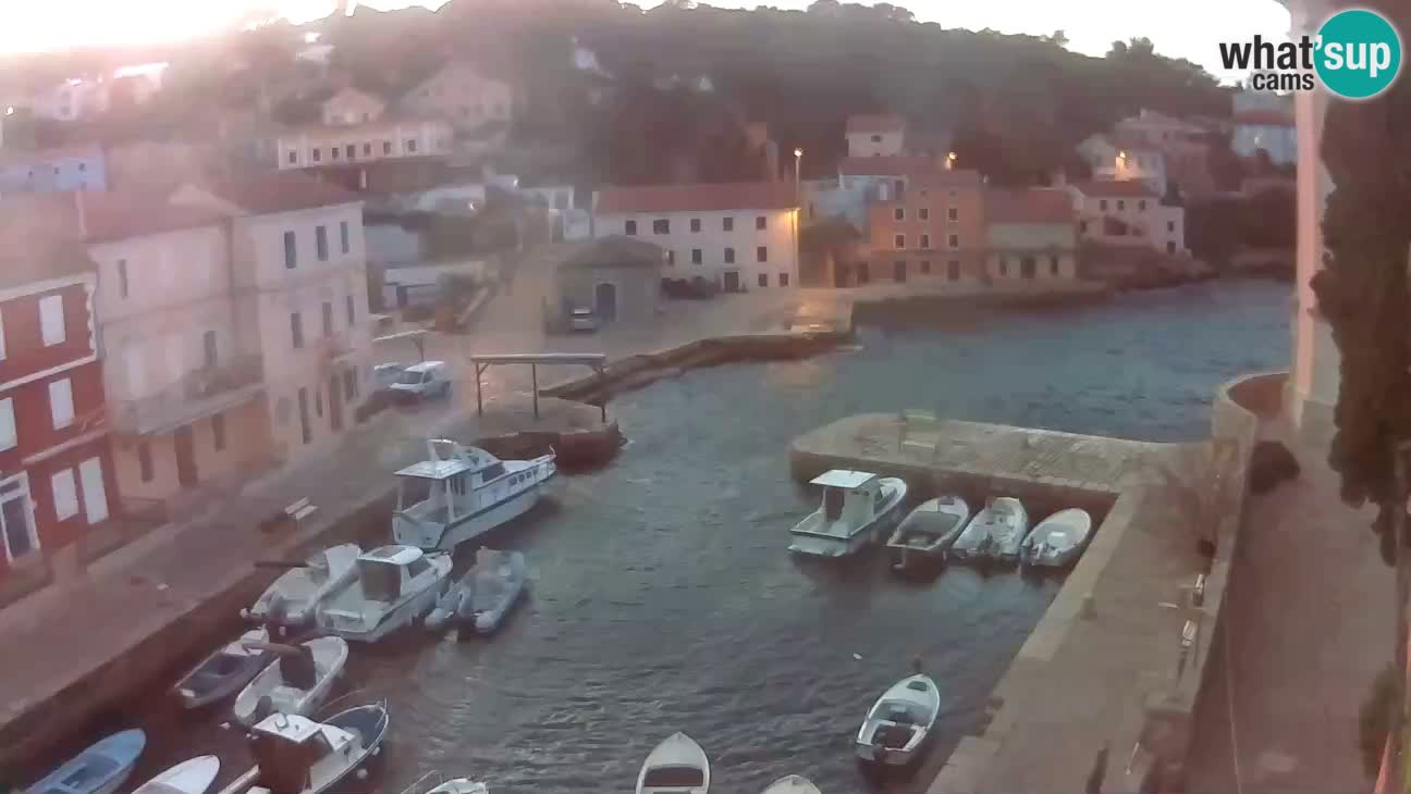 Webcam Live – The harbor and the bay of Veli Lošinj