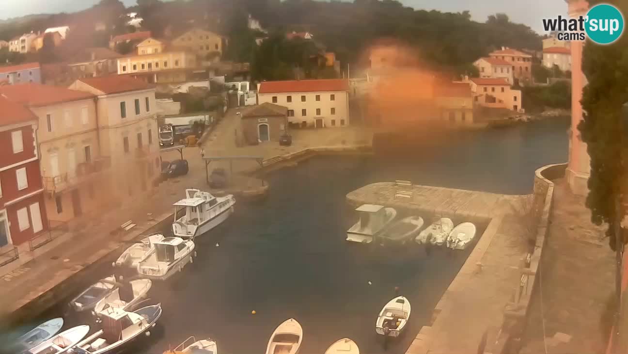 Webcam – Den Hafen und die Bucht von Veli Lošinj