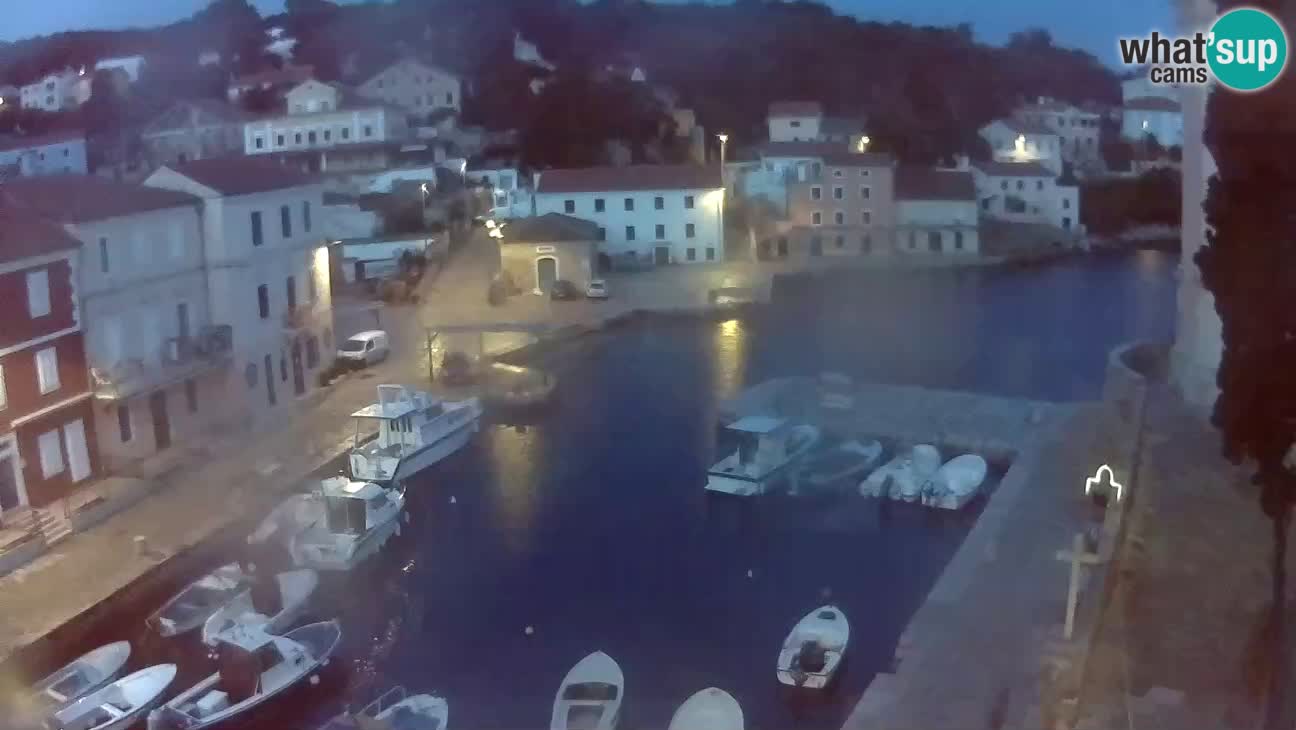 Webcam – Le port et la baie de Veli Lošinj