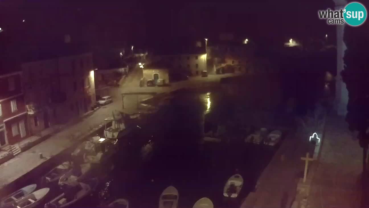 Webcam – Le port et la baie de Veli Lošinj