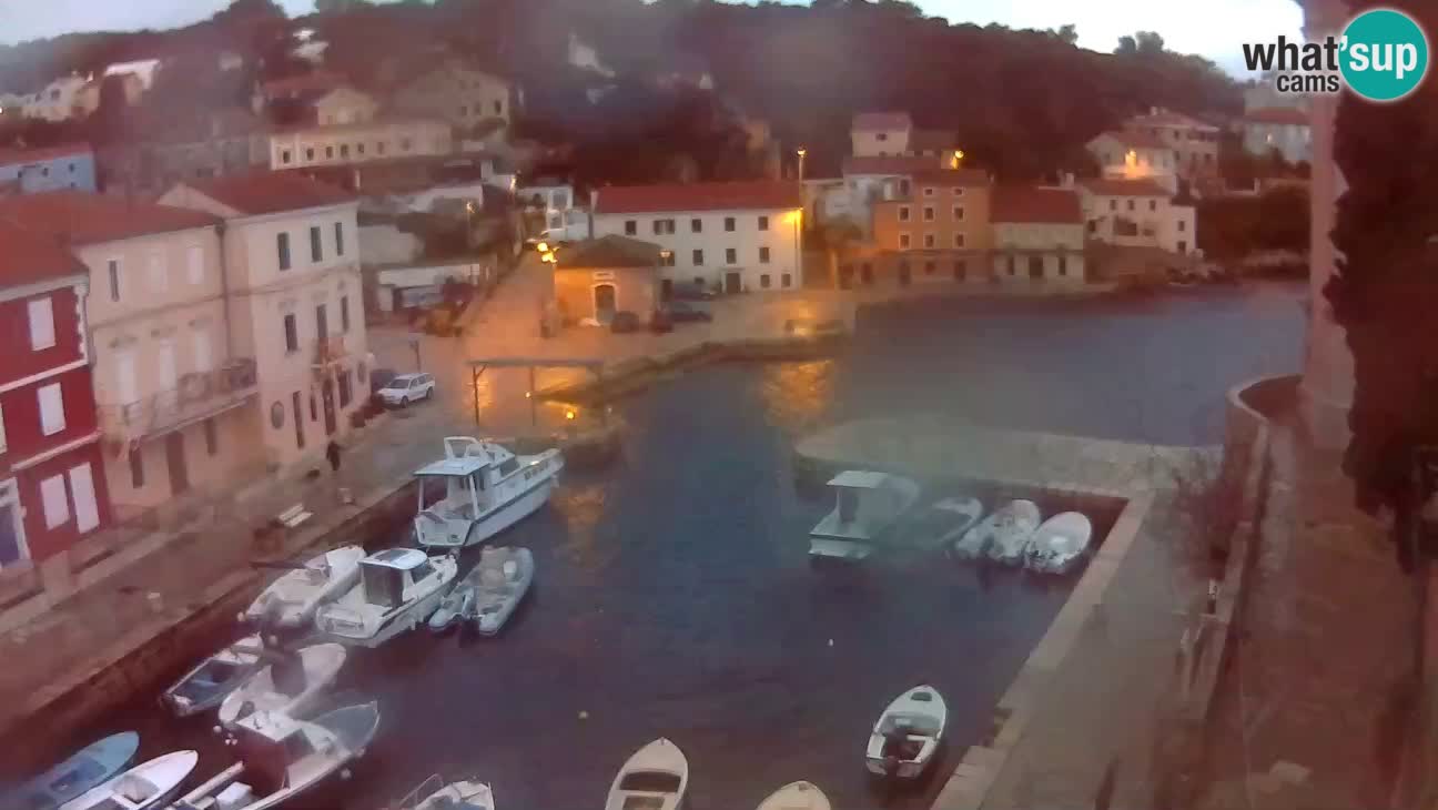 Webcam – Le port et la baie de Veli Lošinj