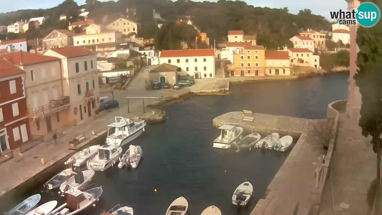 Webcam – Den Hafen und die Bucht von Veli Lošinj