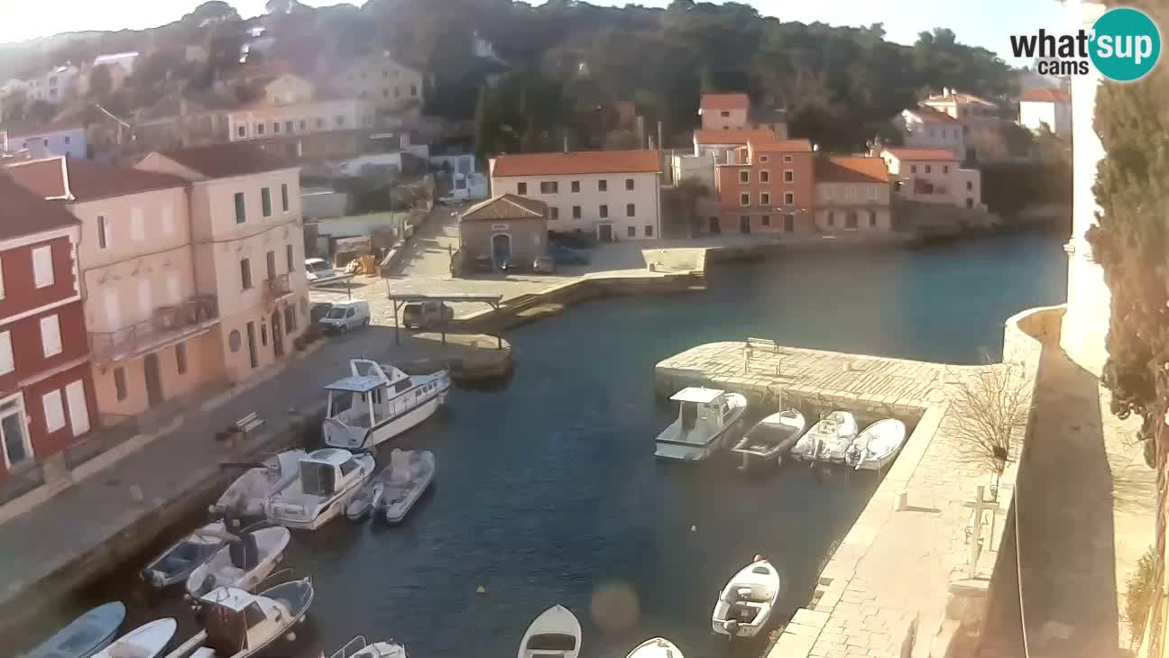 Webcam – Le port et la baie de Veli Lošinj