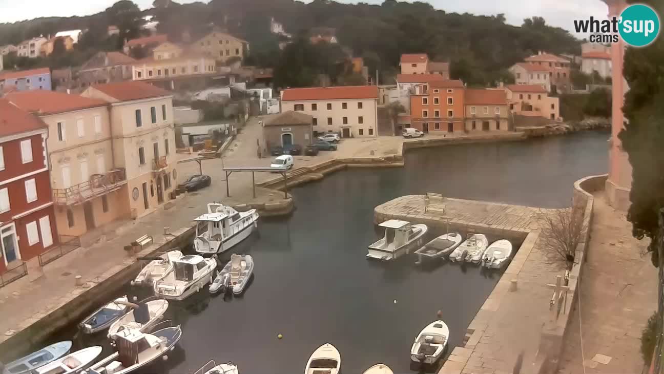 Webcam – Den Hafen und die Bucht von Veli Lošinj