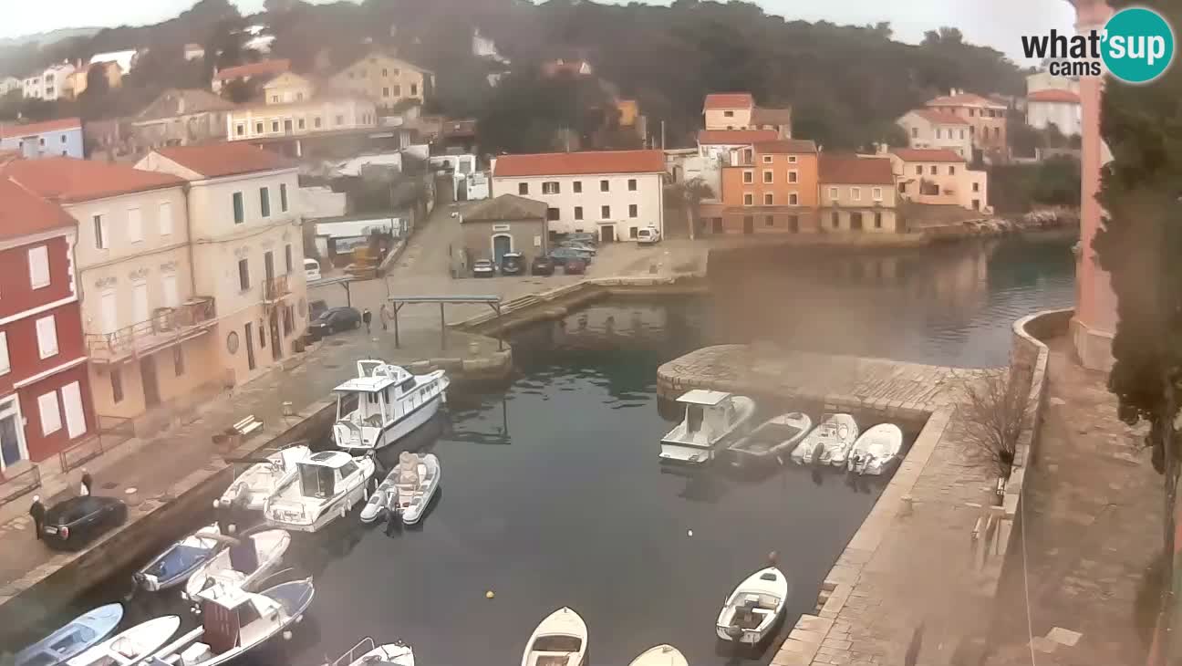 Webcam – Le port et la baie de Veli Lošinj