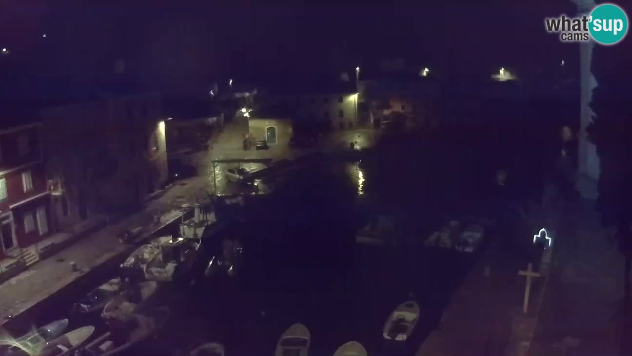 Webcam Live – The harbor and the bay of Veli Lošinj