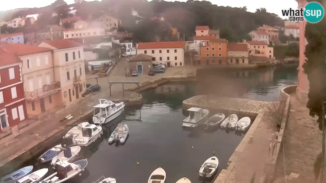 Webcam – Den Hafen und die Bucht von Veli Lošinj