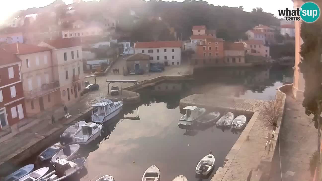 Webcam – Le port et la baie de Veli Lošinj