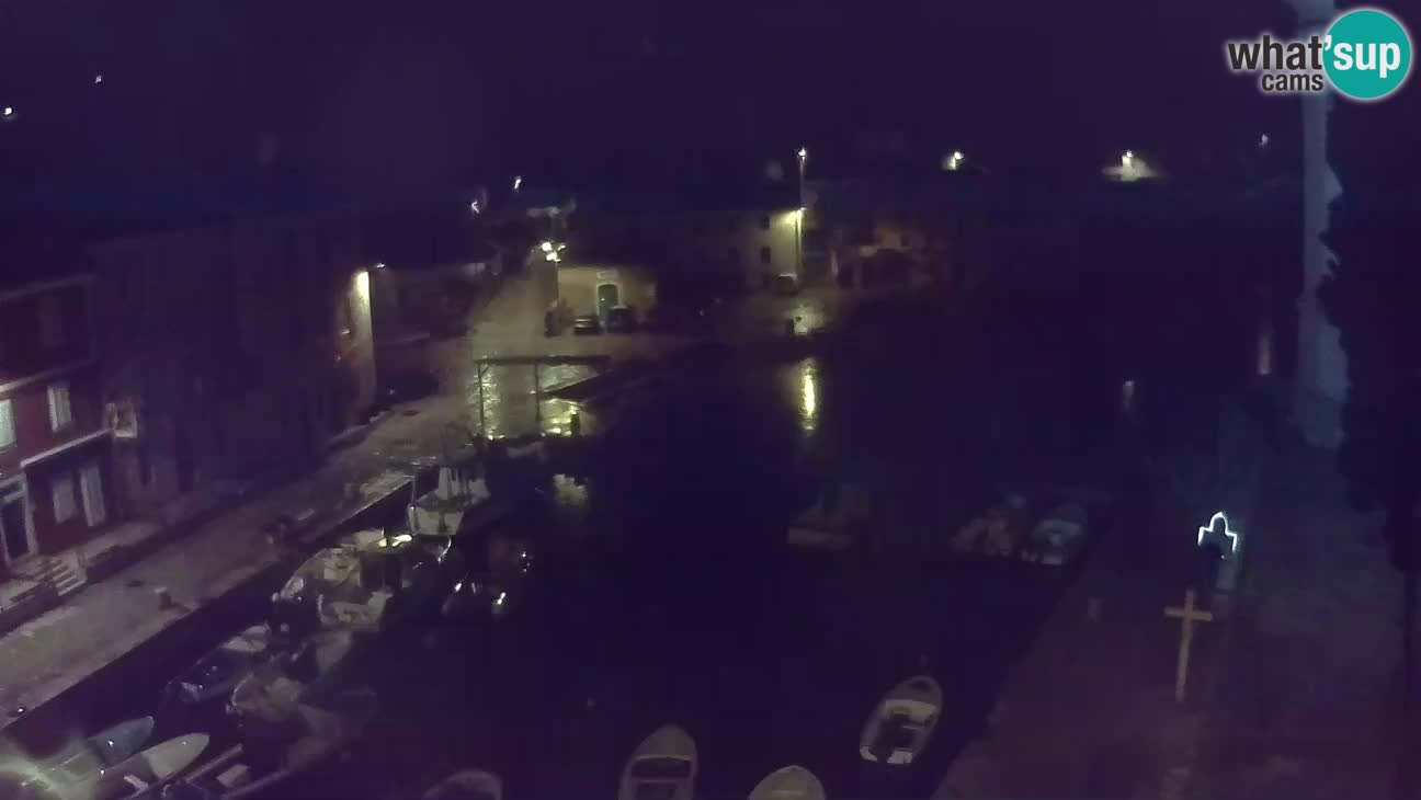 Webcam Live – The harbor and the bay of Veli Lošinj