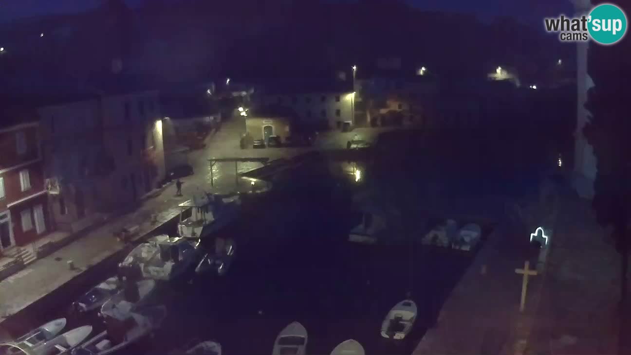 Webcam – Le port et la baie de Veli Lošinj