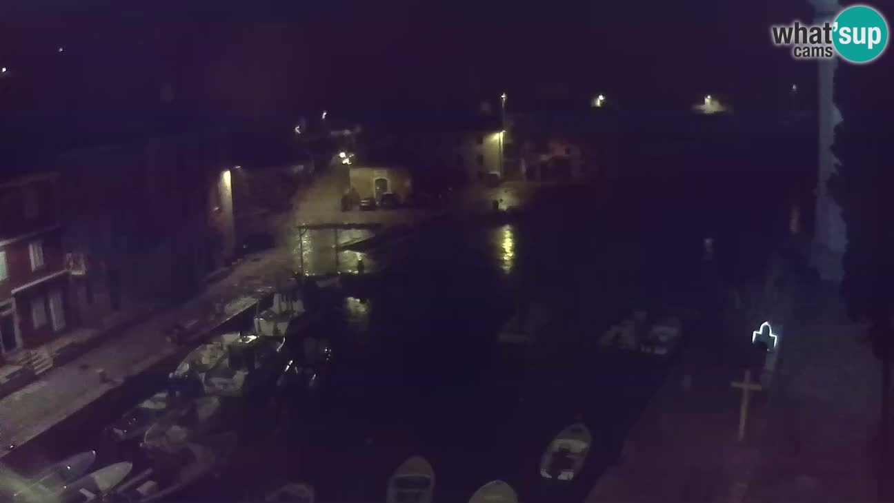 Webcam Live – The harbor and the bay of Veli Lošinj