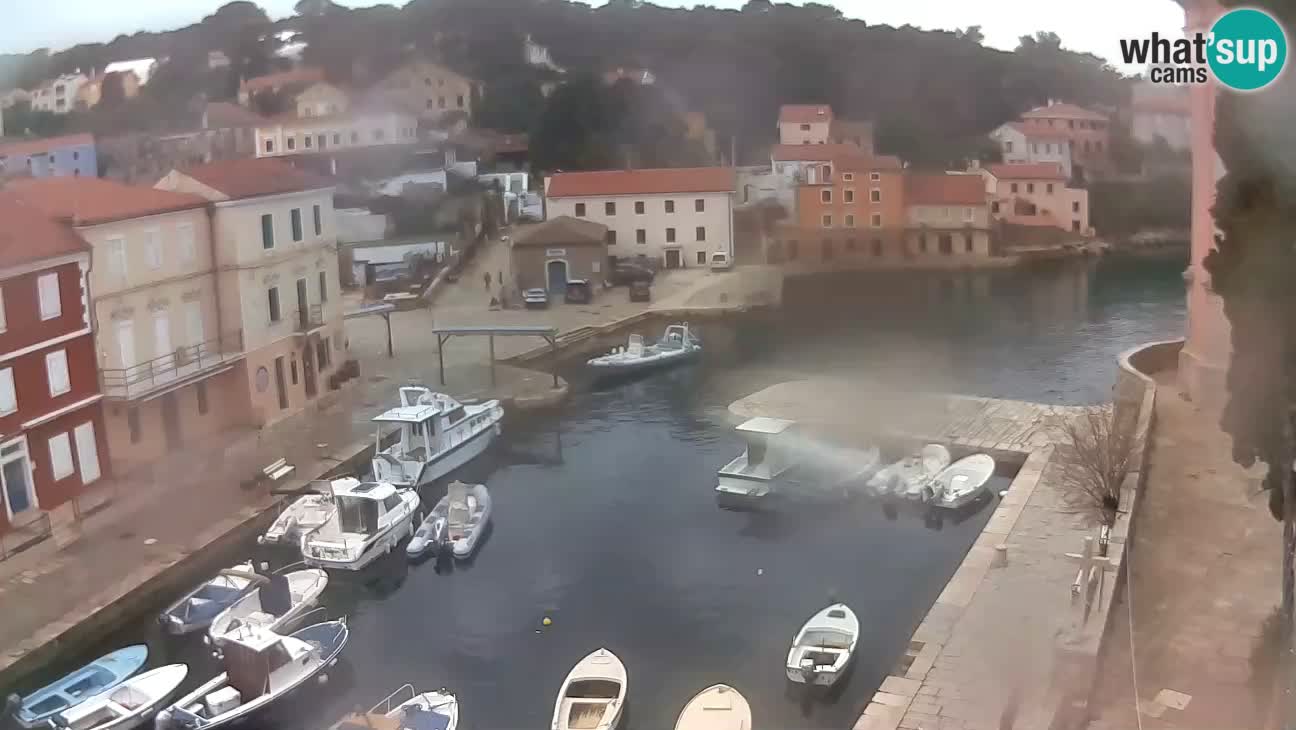 Webcam – Den Hafen und die Bucht von Veli Lošinj