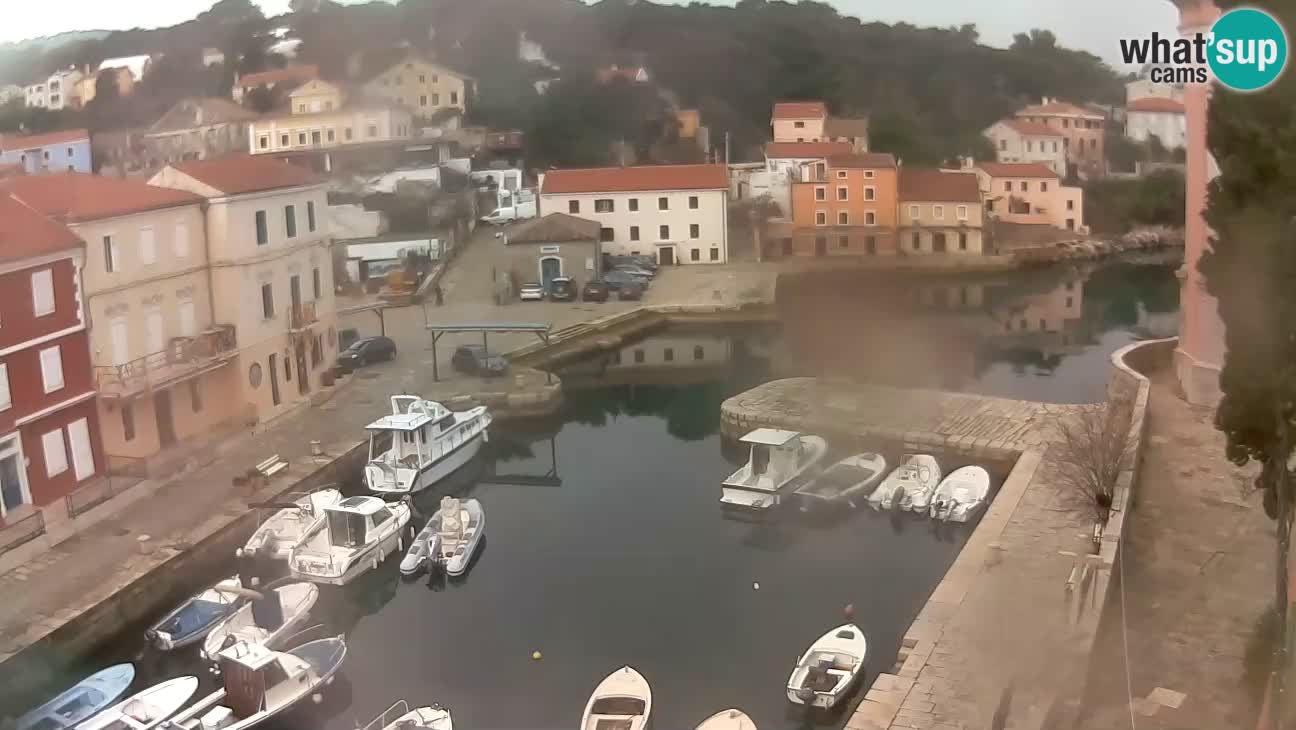 Webcam – Le port et la baie de Veli Lošinj