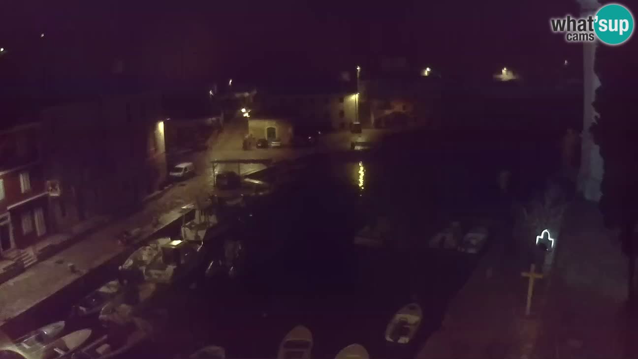 Webcam – Le port et la baie de Veli Lošinj