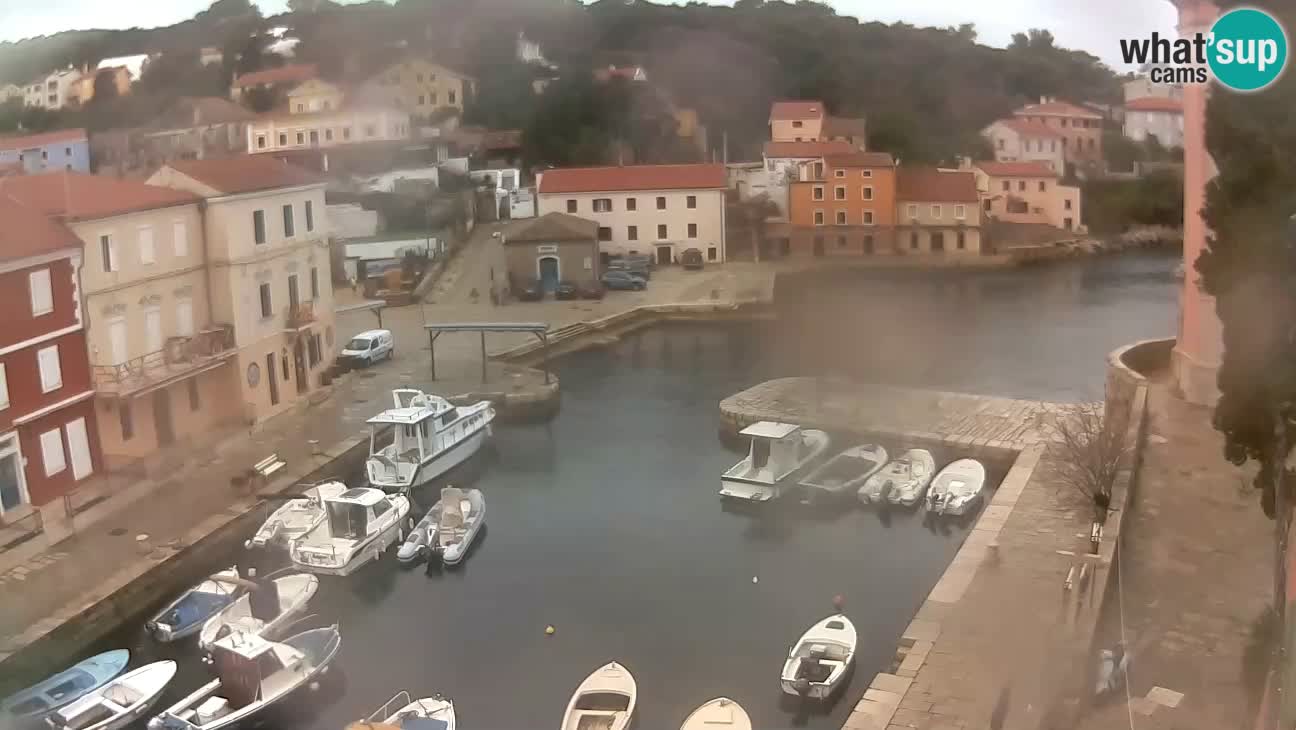 Webcam – Den Hafen und die Bucht von Veli Lošinj