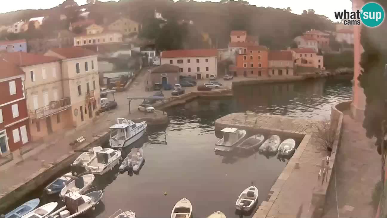 Webcam – Le port et la baie de Veli Lošinj