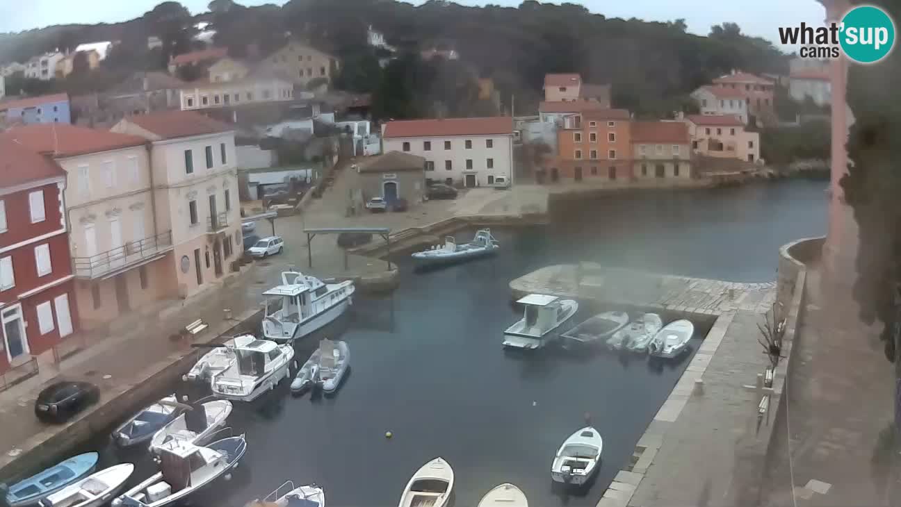 Webcam – Le port et la baie de Veli Lošinj