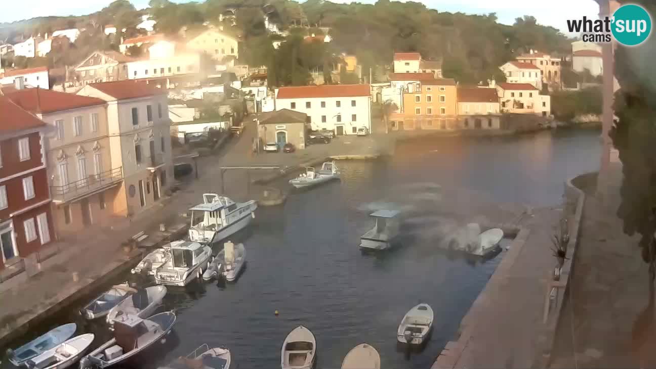 Webcam Live – The harbor and the bay of Veli Lošinj