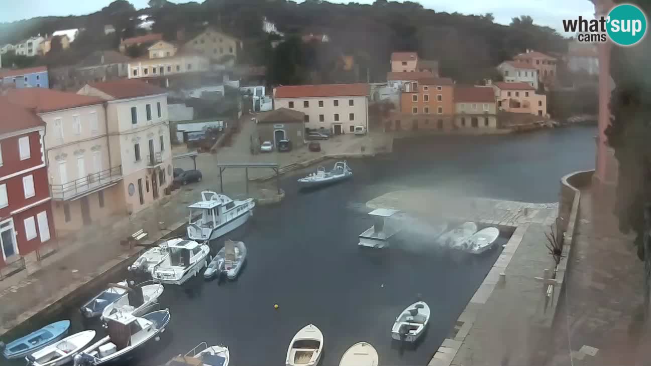 Webcam Live – The harbor and the bay of Veli Lošinj