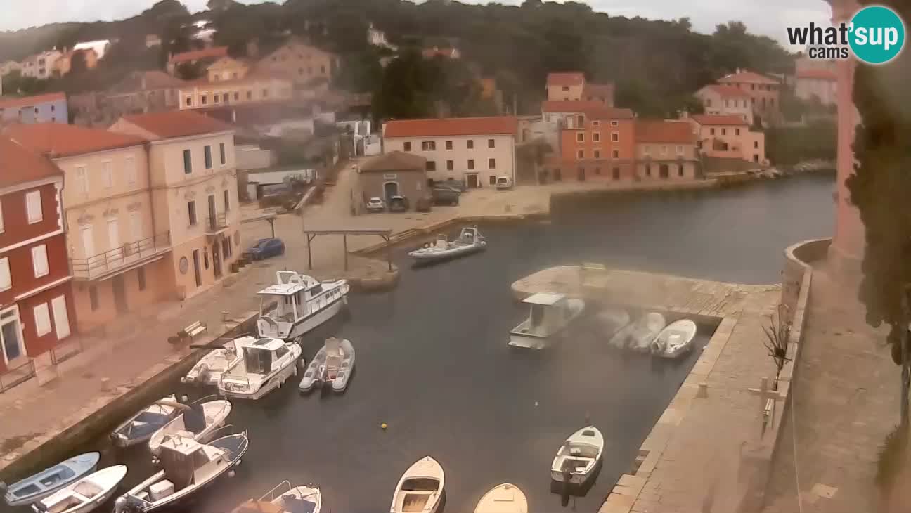 Webcam – Le port et la baie de Veli Lošinj