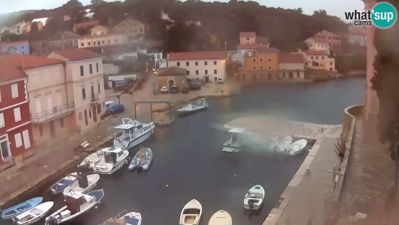 Webcam – Le port et la baie de Veli Lošinj