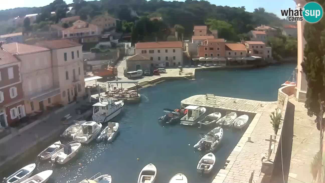 Webcam Live – The harbor and the bay of Veli Lošinj