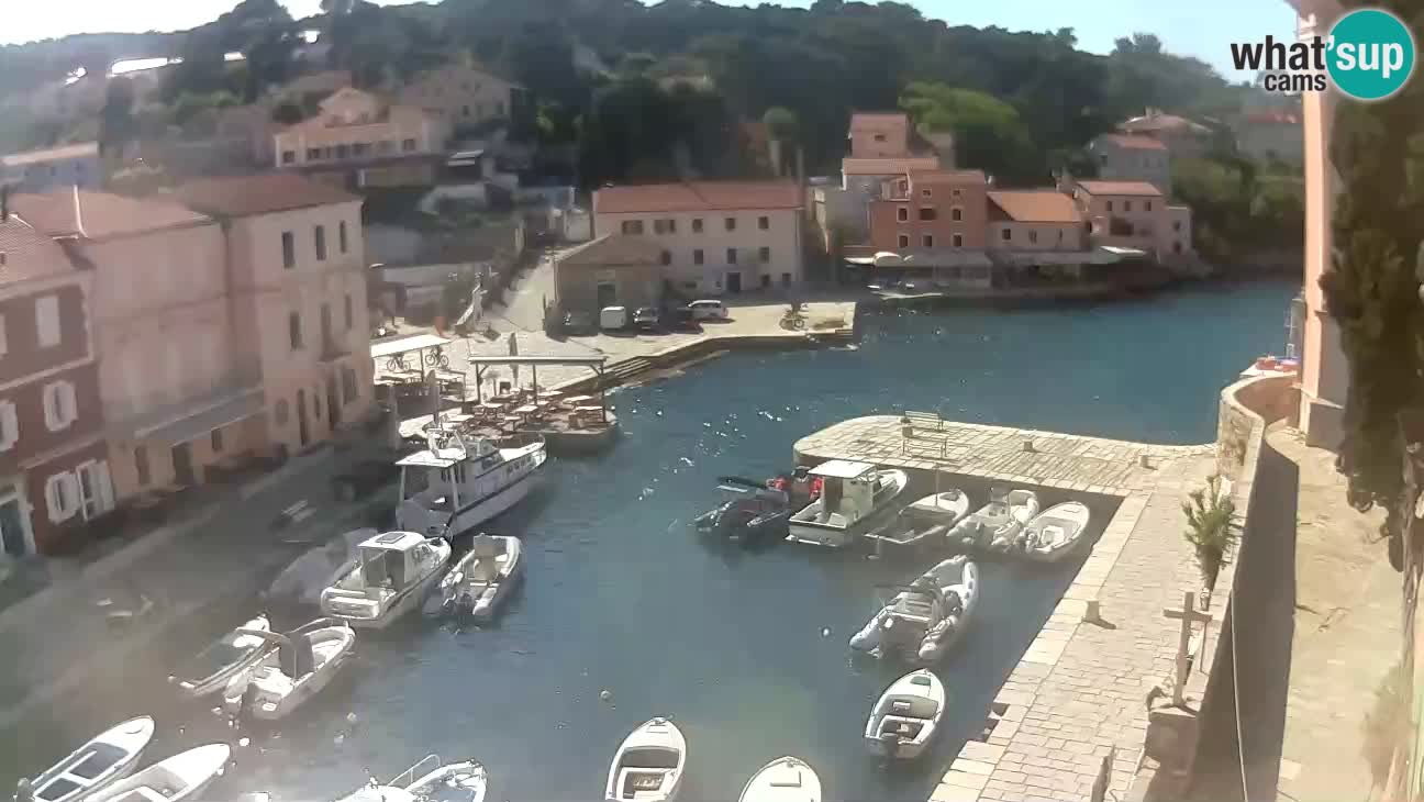 Webcam – Den Hafen und die Bucht von Veli Lošinj