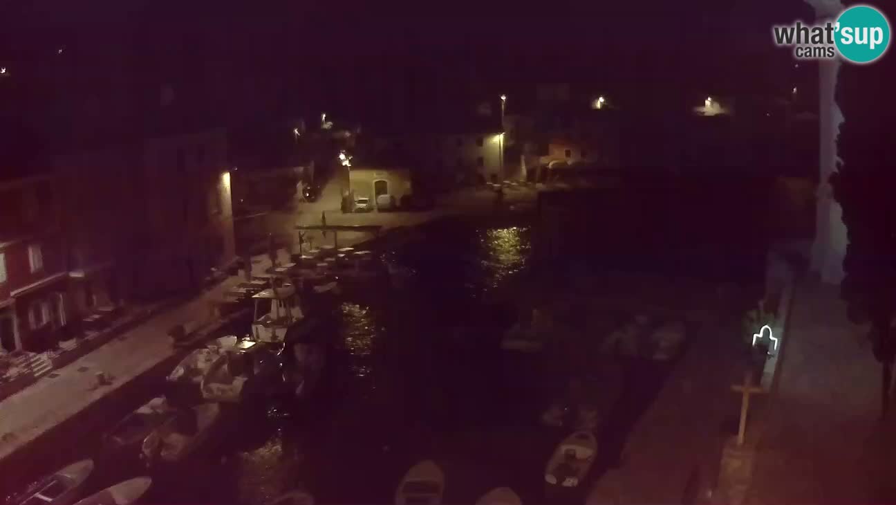 Webcam Live – The harbor and the bay of Veli Lošinj
