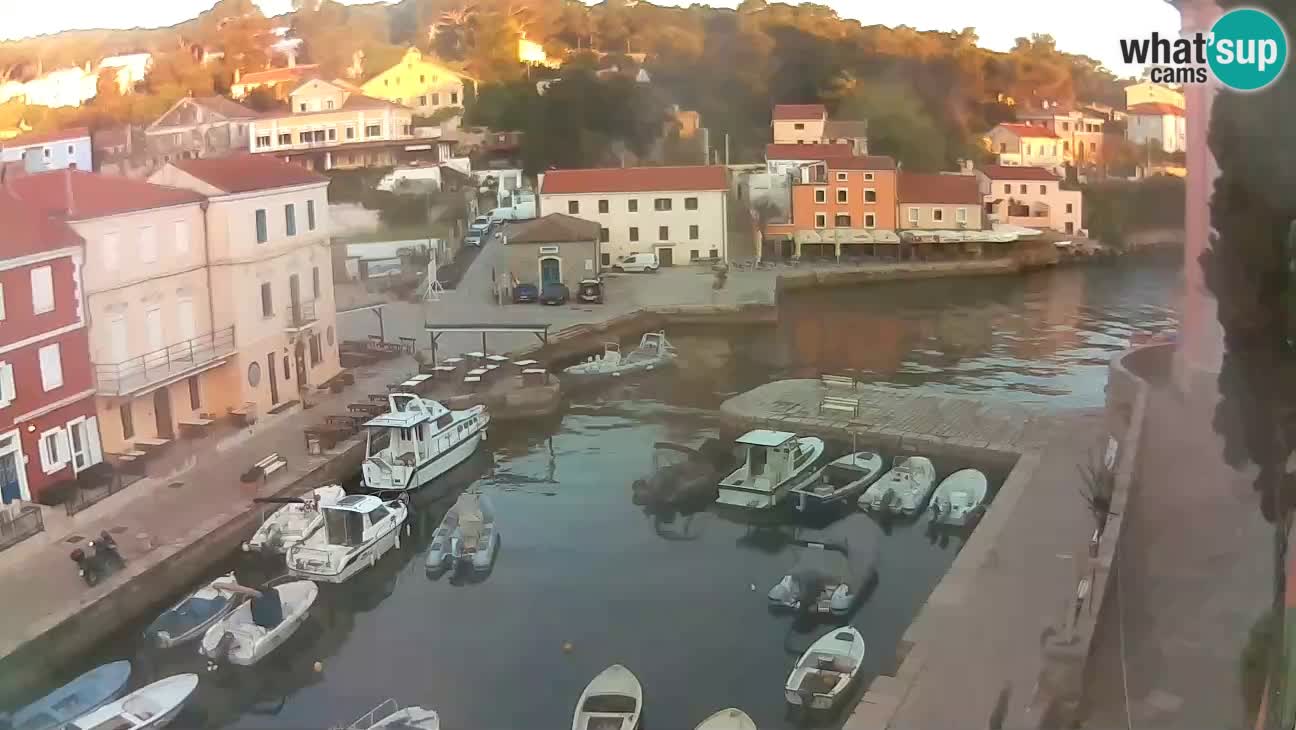 Webcam – Le port et la baie de Veli Lošinj