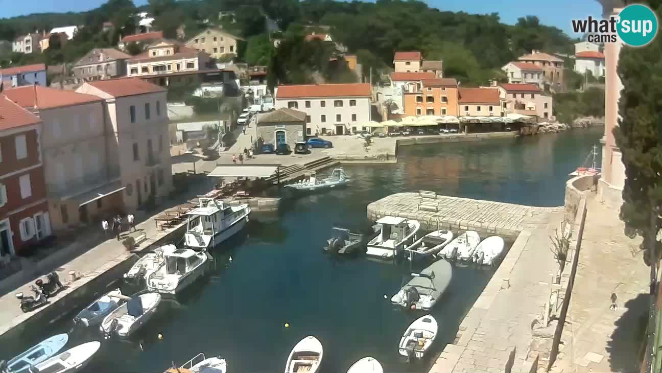 Webcam – Den Hafen und die Bucht von Veli Lošinj