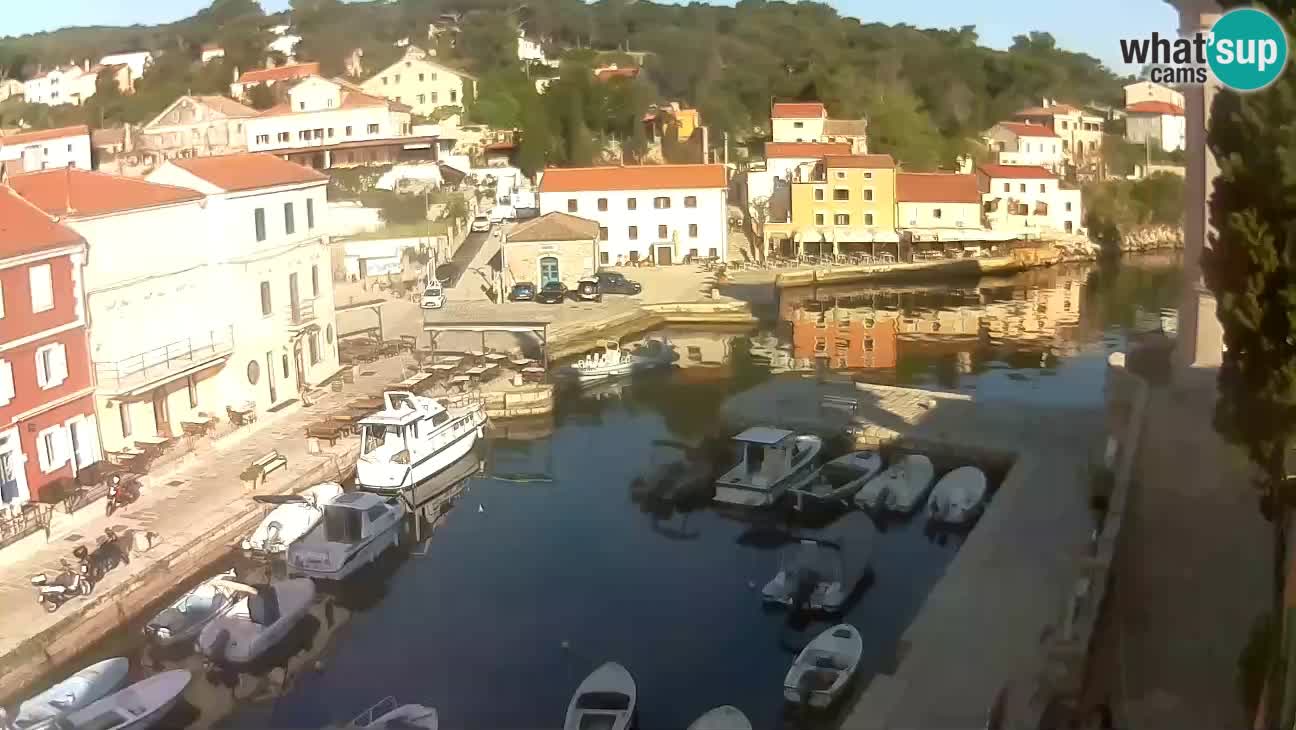 Webcam – Le port et la baie de Veli Lošinj