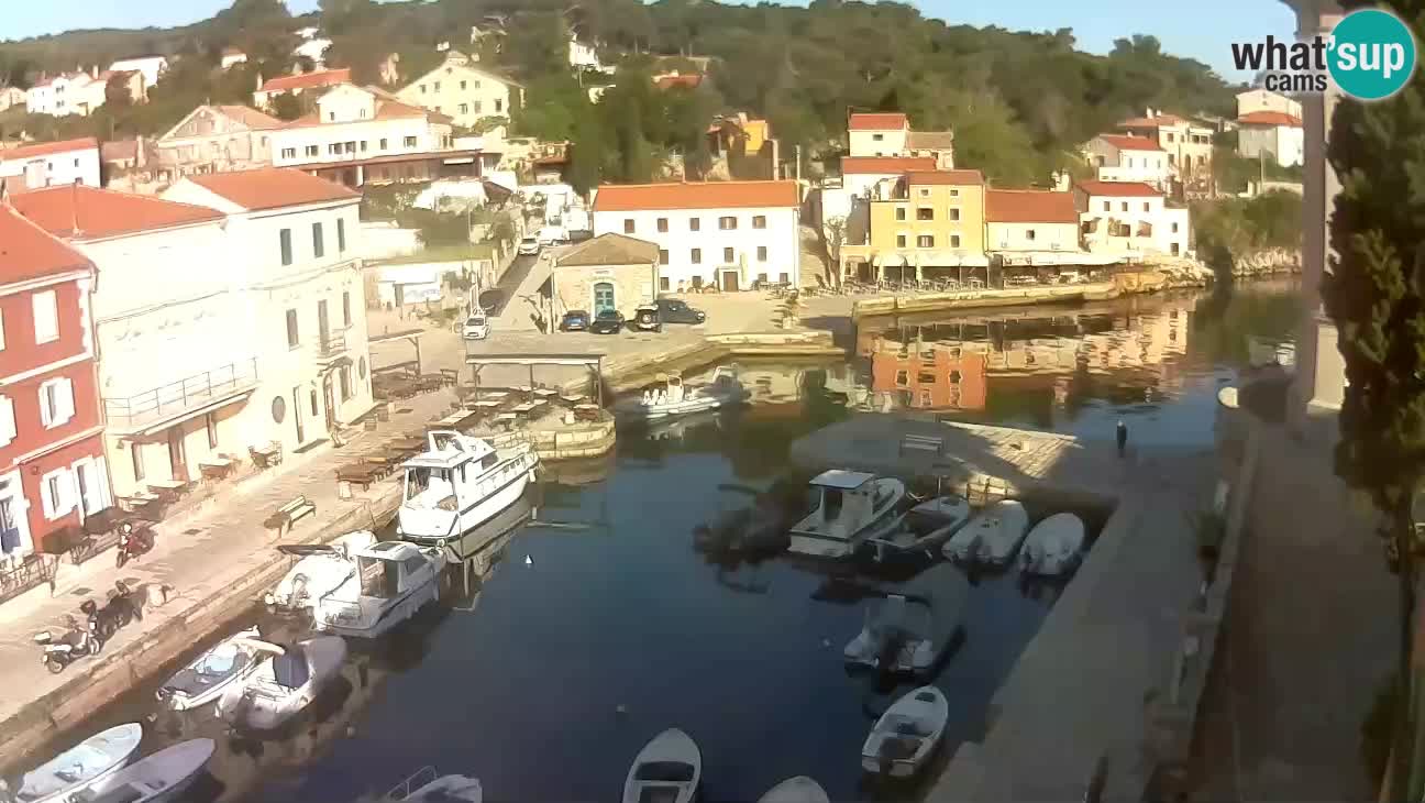 Webcam – Le port et la baie de Veli Lošinj