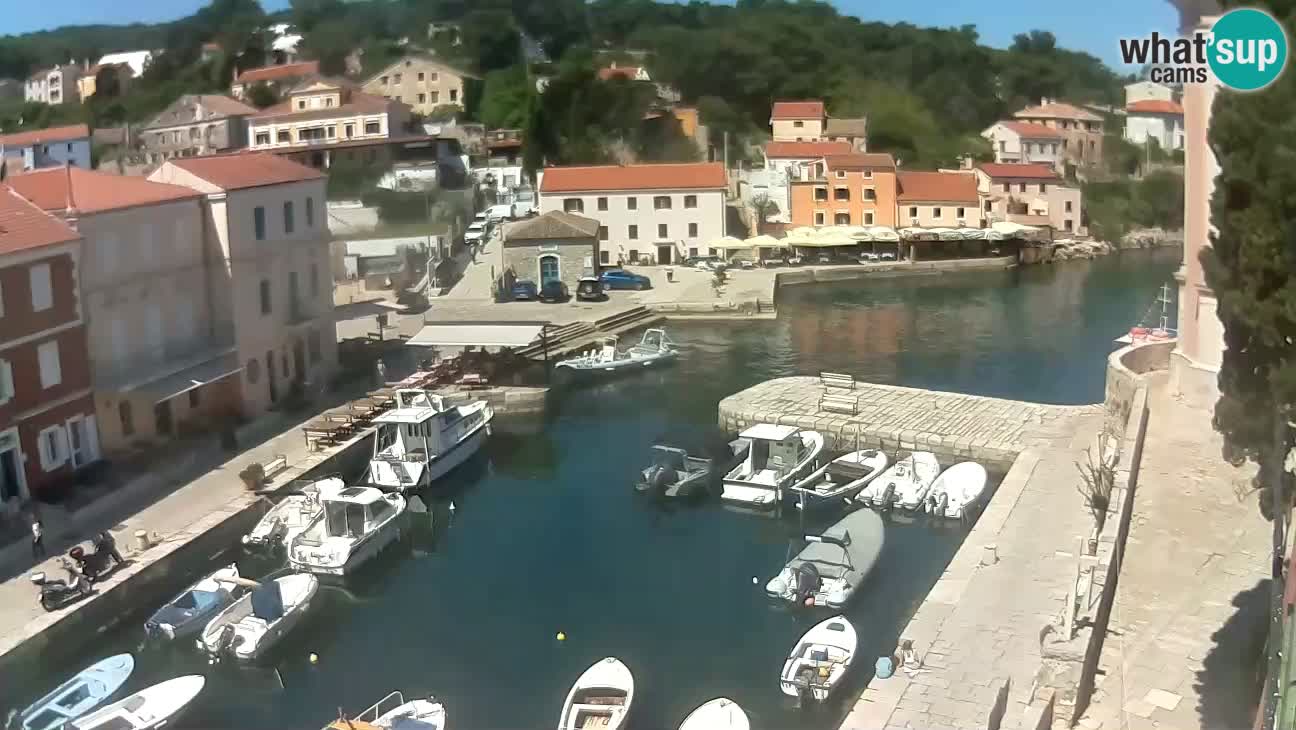 Webcam Live – The harbor and the bay of Veli Lošinj
