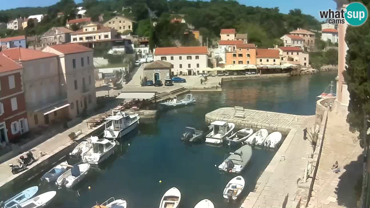 Webcam Live – The harbor and the bay of Veli Lošinj