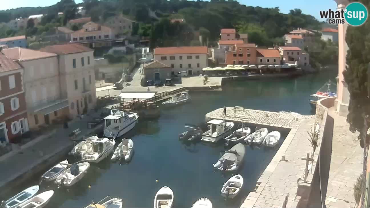 Webcam – Den Hafen und die Bucht von Veli Lošinj