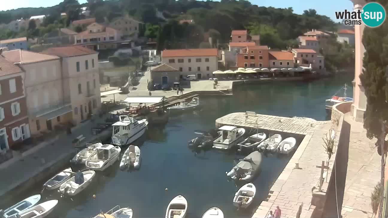 Webcam – Den Hafen und die Bucht von Veli Lošinj