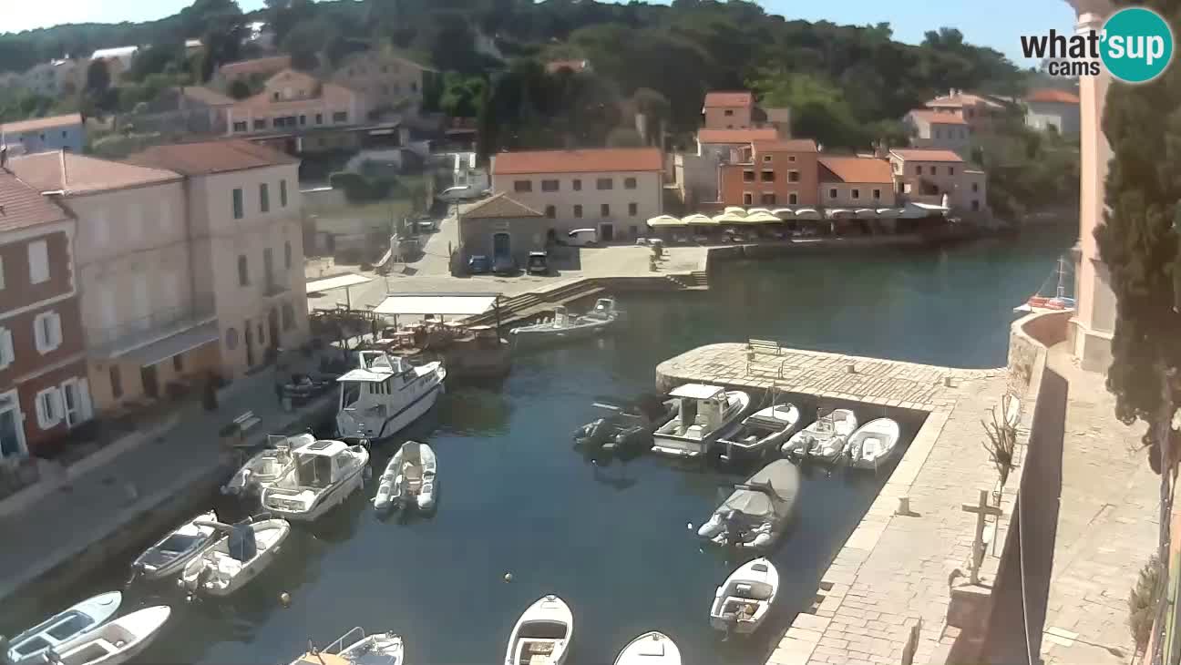 Webcam – Le port et la baie de Veli Lošinj