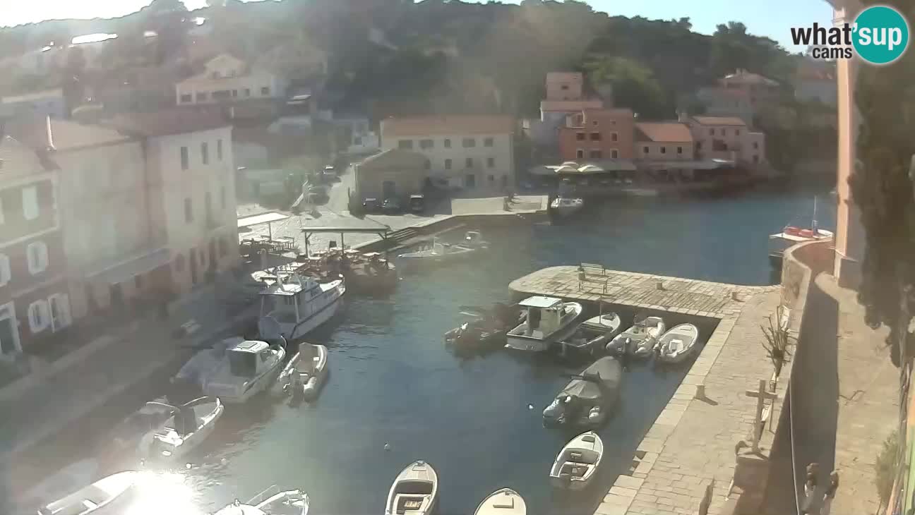 Webcam – Le port et la baie de Veli Lošinj