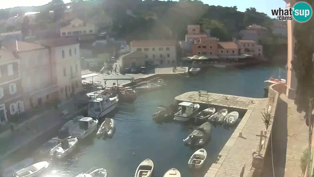 Webcam – Le port et la baie de Veli Lošinj