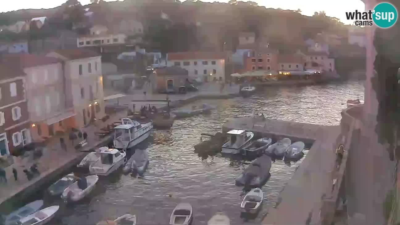 Webcam – Den Hafen und die Bucht von Veli Lošinj