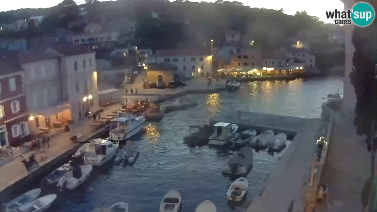 Webcam – Le port et la baie de Veli Lošinj