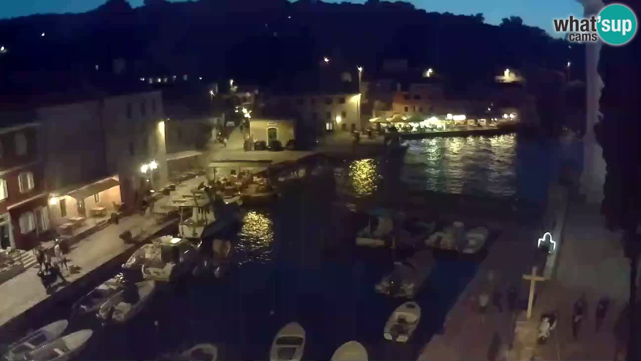 Webcam Live – The harbor and the bay of Veli Lošinj