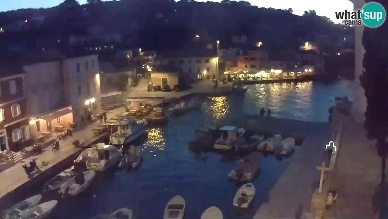 Webcam – Le port et la baie de Veli Lošinj