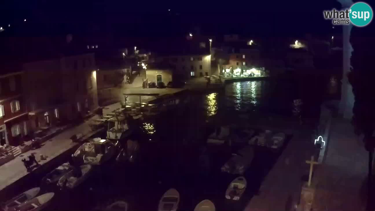 Webcam – Le port et la baie de Veli Lošinj