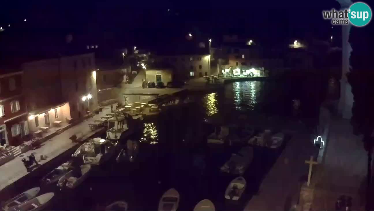 Webcam – Le port et la baie de Veli Lošinj