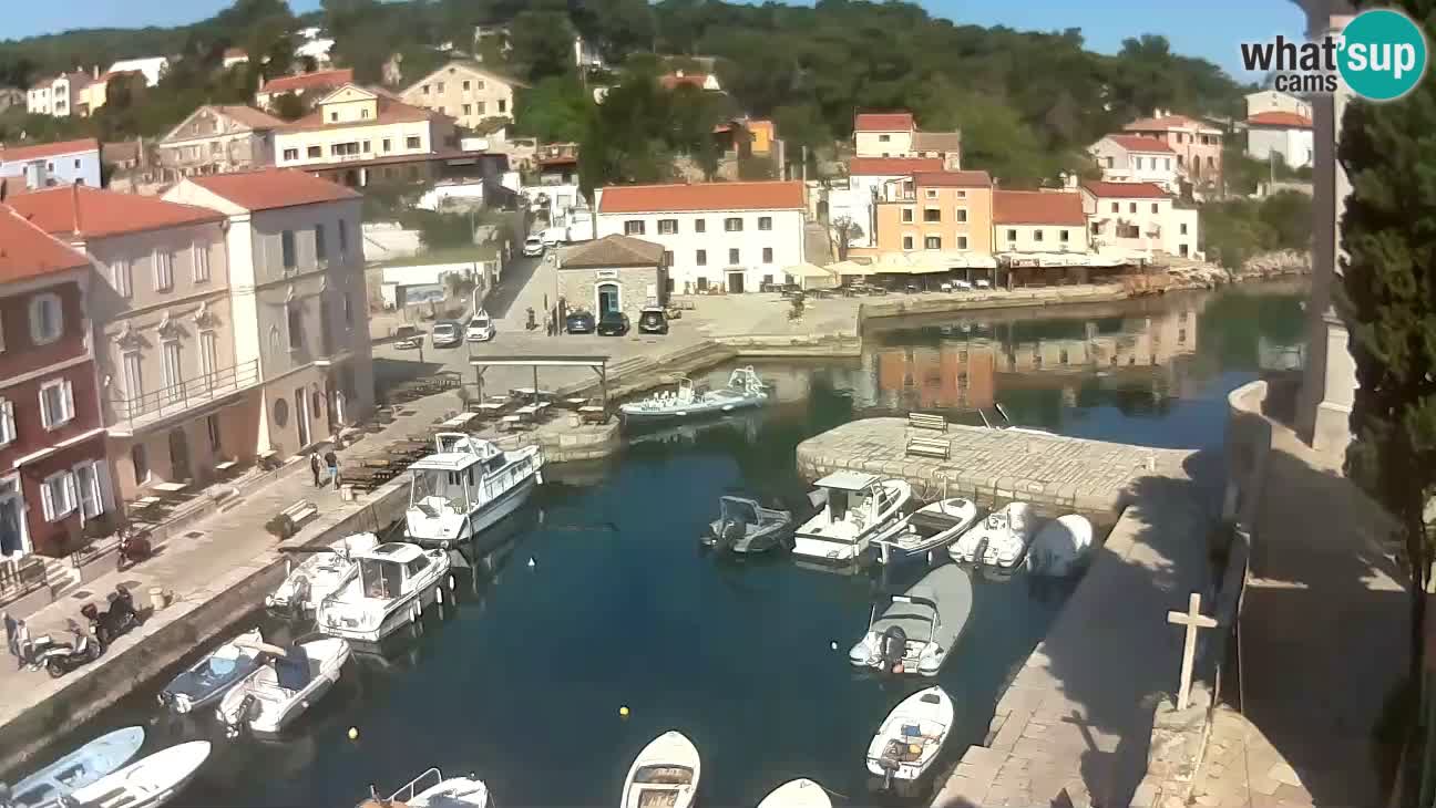 Webcam Live – The harbor and the bay of Veli Lošinj